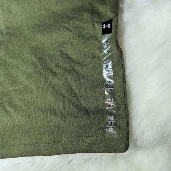 NWT Under Armour Freedom T Shirt Green L - Picture 6 of 9